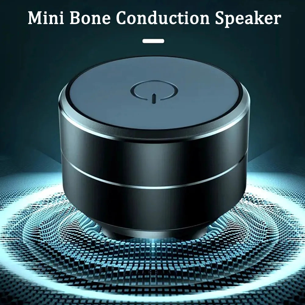 Bone Conduction Speaker - Wireless Bluetooth 5.0 Portable Metal TWS Stereo - ZOOMNSTORE