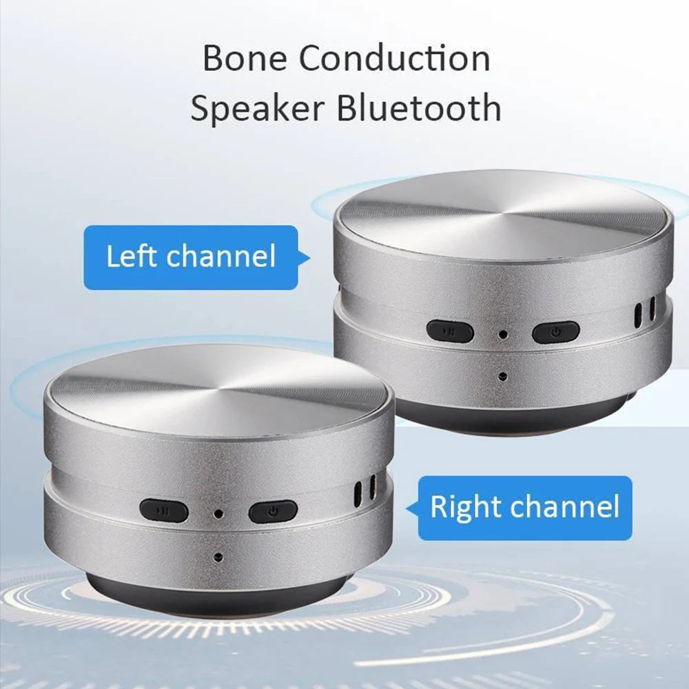 Bone Conduction Speaker - Wireless Stereo Bluetooth 5.0 Portable TWS Speaker - ZOOMNSTORE