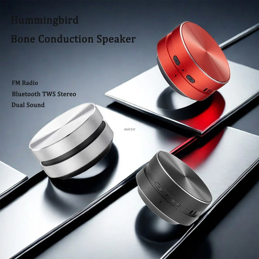 Bone Conduction Speaker - Wireless Stereo Bluetooth 5.0 Portable TWS Speaker - ZOOMNSTORE