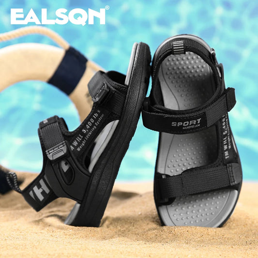 Boys Breathable Sport Sandals - Comfortable Non-Slip Beach Shoes - ZOOMNSTORE