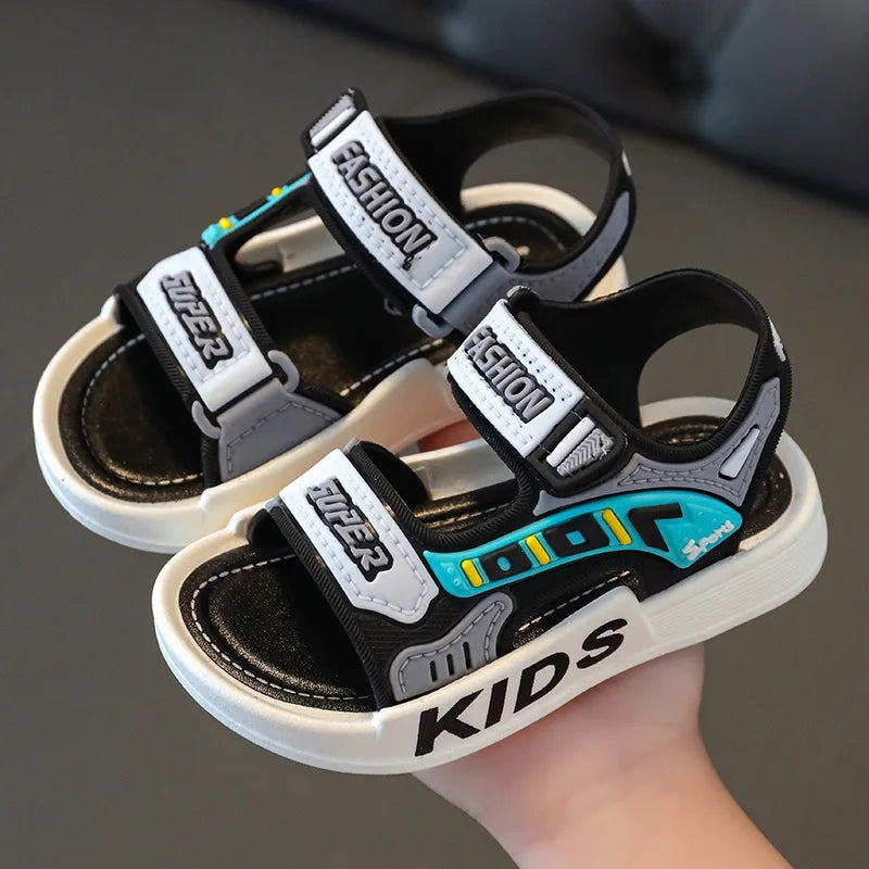 Boys Breathable Sport Sandals - Comfortable Non-Slip Beach Shoes - ZOOMNSTORE