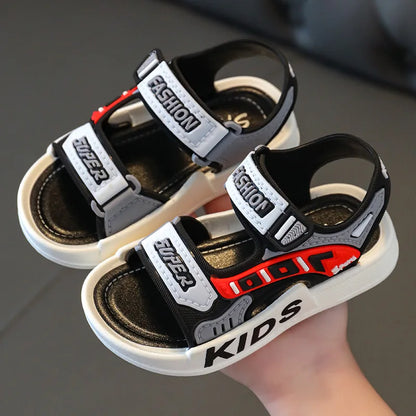 Boys Breathable Sport Sandals - Comfortable Non-Slip Beach Shoes - ZOOMNSTORE