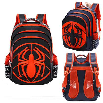 Spider Backpack  Pencil Case Set - Waterproof School Bag for Boys - ZOOMNSTORE