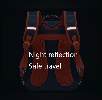 Spider Backpack  Pencil Case Set - Waterproof School Bag for Boys - ZOOMNSTORE