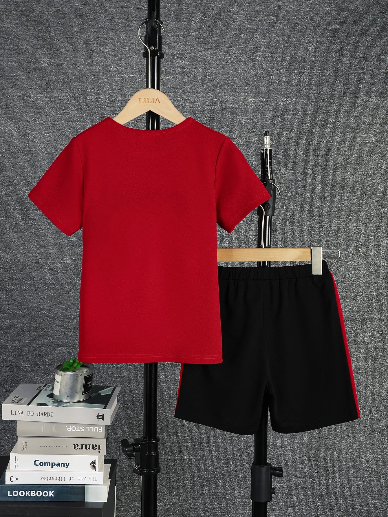 Boys Colorblock T-Shirt  Shorts Set - Comfy Summer Outfit - ZOOMNSTORE