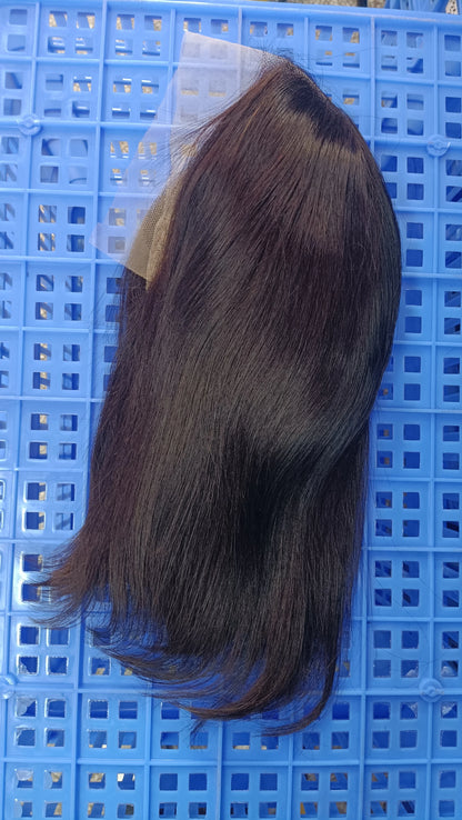 Brazilian Bob Wig - Glueless HD Lace Frontal, Short Straight Remy Human Hair - ZOOMNSTORE