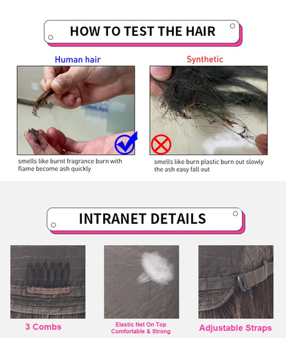 Brazilian Lace Front Wig - Chocolate Brown Body Wave Human Hair, Pre Plucked, Medium Cap Size - ZOOMNSTORE