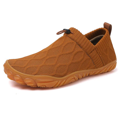 Breathable Fly-Woven Shoes – Men's Sneakers with Canvas Upper & Rubber Outsole - ZOOMNSTORE