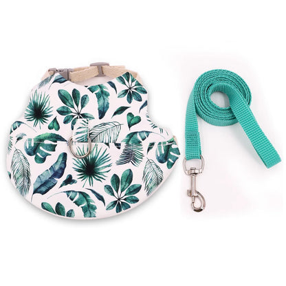 Stylish Outdoor Rabbit Harness - Breathable Printed Pet Vest - ZOOMNSTORE