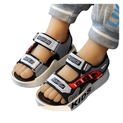Boys Breathable Sport Sandals - Comfortable Non-Slip Beach Shoes - ZOOMNSTORE