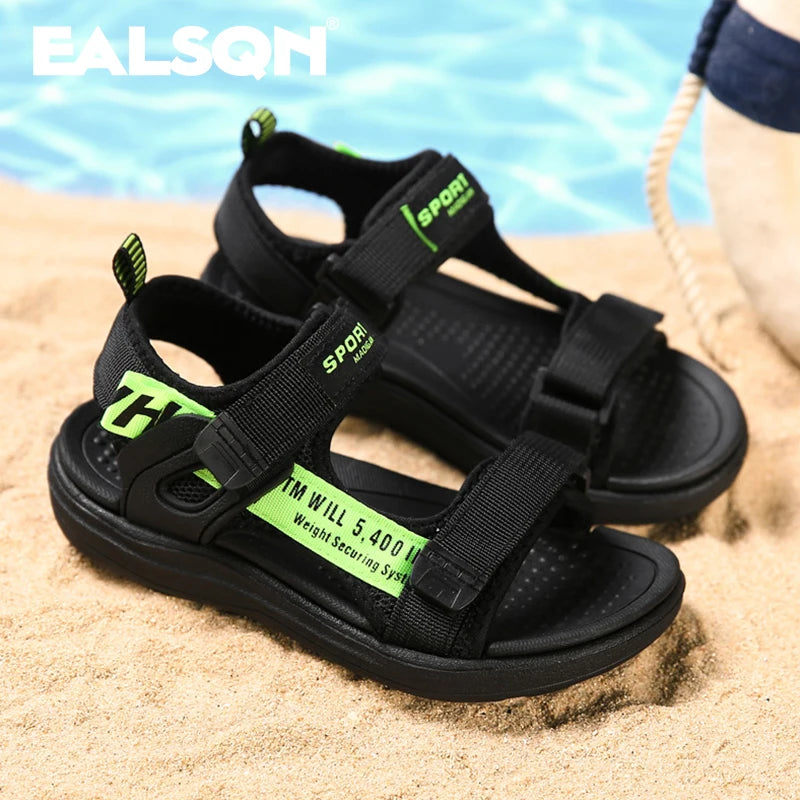 Boys Breathable Sport Sandals - Comfortable Non-Slip Beach Shoes - ZOOMNSTORE