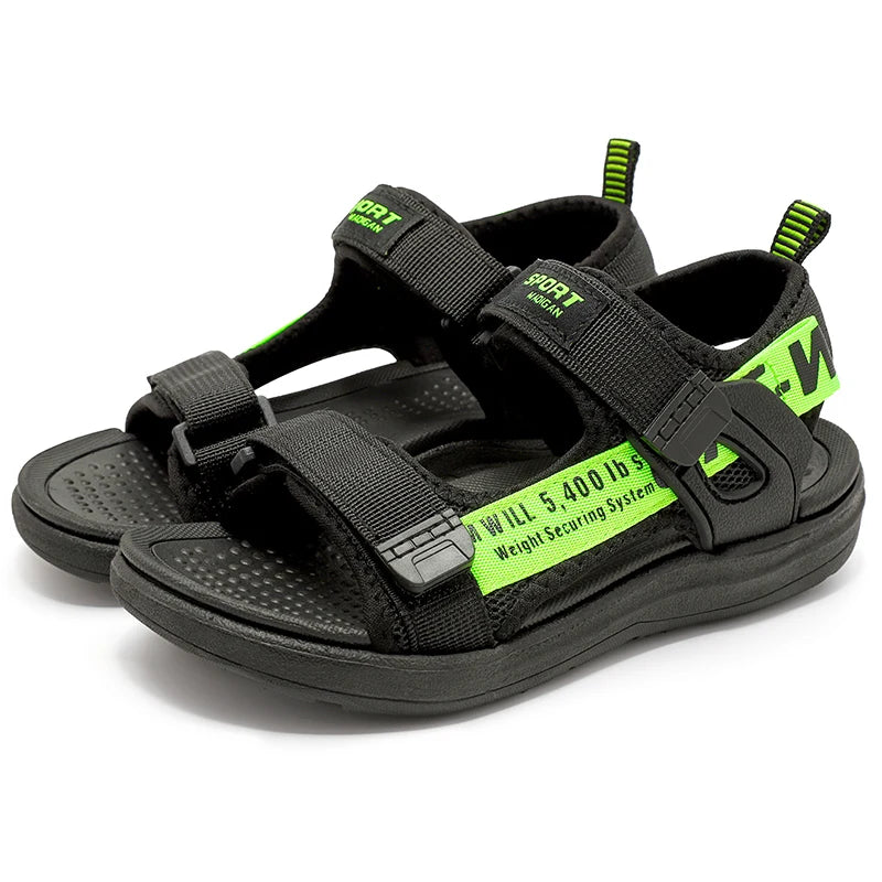 Boys Breathable Sport Sandals - Comfortable Non-Slip Beach Shoes - ZOOMNSTORE