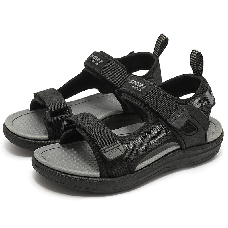 Boys Breathable Sport Sandals - Comfortable Non-Slip Beach Shoes - ZOOMNSTORE