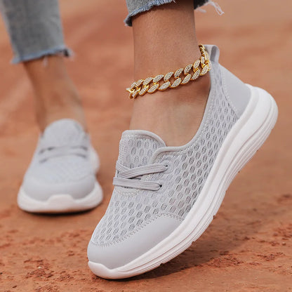 Breathable Womens Summer Sneakers - Lightweight Casual Running Shoes - ZOOMNSTORE