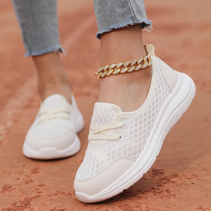 Breathable Womens Summer Sneakers - Lightweight Casual Running Shoes - ZOOMNSTORE