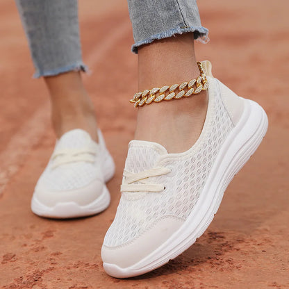 Breathable Womens Summer Sneakers - Lightweight Casual Running Shoes - ZOOMNSTORE