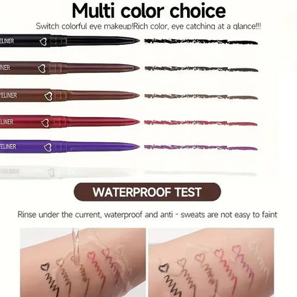 Brown Eyeliner Pen Waterproof Matte - Ultra-Fine Liquid Quick Dry Eye Makeup - ZOOMNSTORE