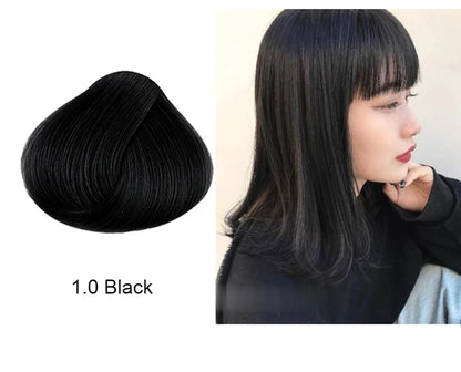 Organic Brown Hair Color Shampoo - Permanent Long-Lasting Dye for Women - ZOOMNSTORE