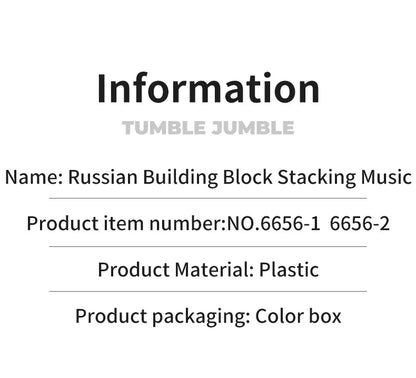 Building Block Toy - Stacked Tetra Tower Game | Balance Tower Toy for Kids Party - ZOOMNSTORE