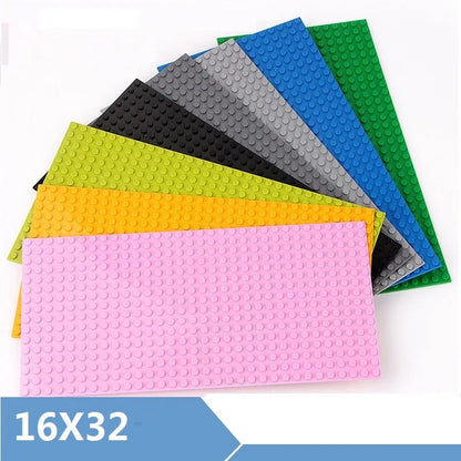 Building Blocks Baseplate Double Sided 32x32 Dots - Classic Brick Accessories for Kids - ZOOMNSTORE