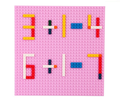 Building Blocks Baseplate Double Sided 32x32 Dots - Classic Brick Accessories for Kids - ZOOMNSTORE