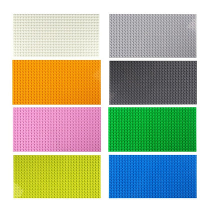 Building Blocks Baseplate Double Sided 32x32 Dots - Classic Brick Accessories for Kids - ZOOMNSTORE
