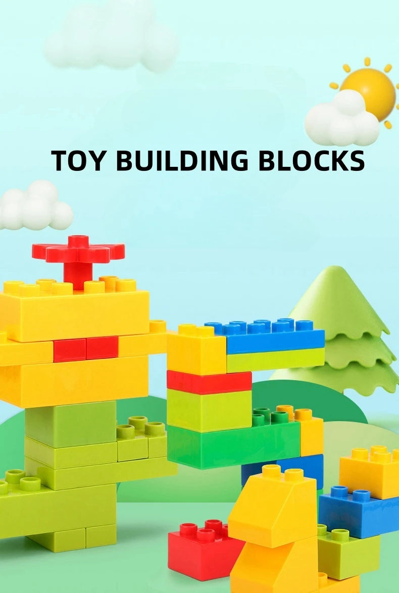 Building Blocks Set - 240pcs Construction Toy for Kids | Colorful ABS Plastic Bricks - ZOOMNSTORE