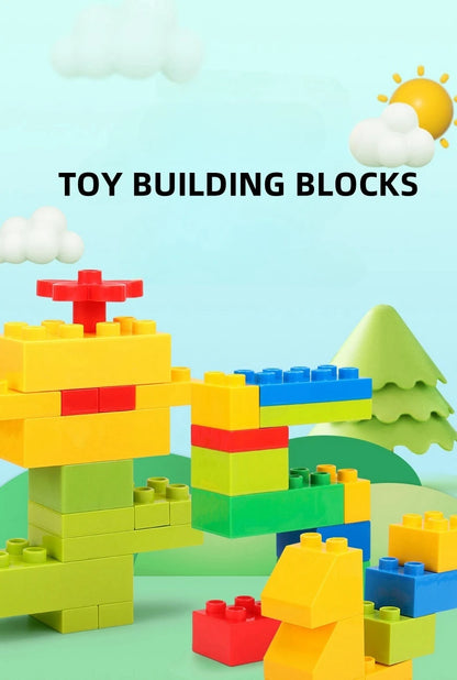 Building Blocks Set - 240pcs Construction Toy for Kids | Colorful ABS Plastic Bricks - ZOOMNSTORE