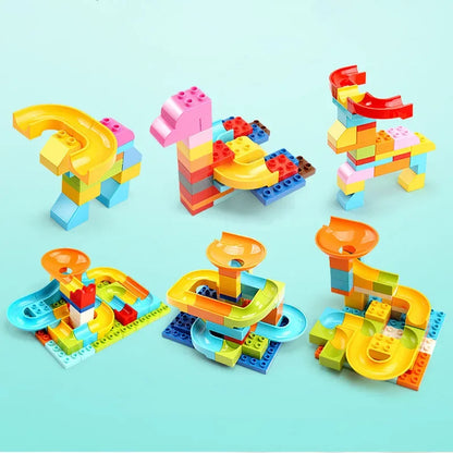 Building Blocks Set - Creative Colorful Kids Educational Toy Compatible With Duplo - ZOOMNSTORE