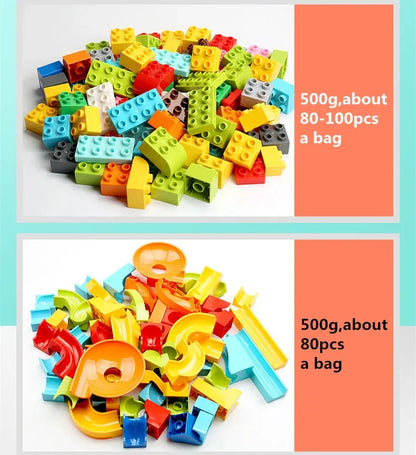 Building Blocks Set - Creative Colorful Kids Educational Toy Compatible With Duplo - ZOOMNSTORE