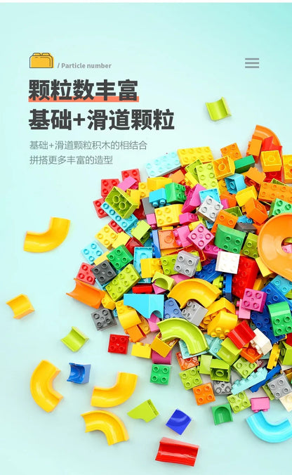 Building Blocks Set - Creative Colorful Kids Educational Toy Compatible With Duplo - ZOOMNSTORE