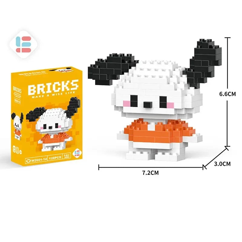 Building Blocks Toy - Disney Stitch & Pokemon Pikachu Model Kit for Kids Gift - ZOOMNSTORE