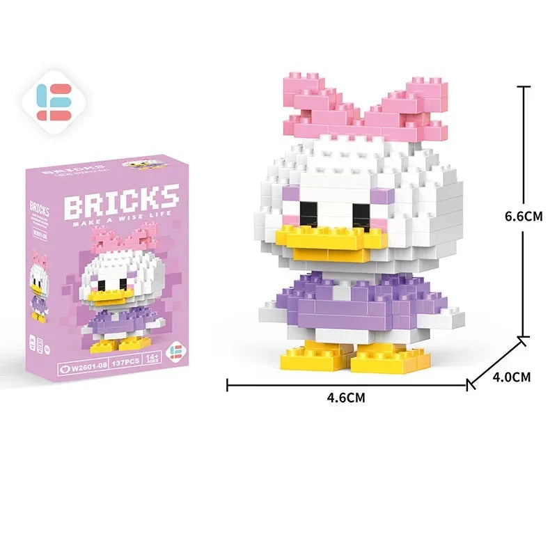 Building Blocks Toy - Disney Stitch & Pokemon Pikachu Model Kit for Kids Gift - ZOOMNSTORE