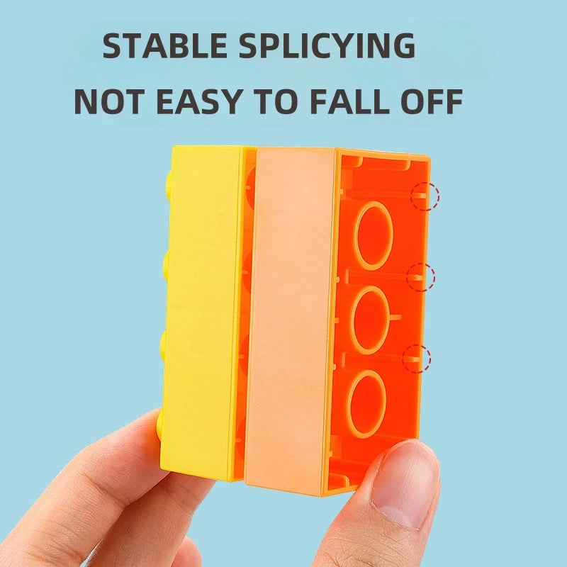 Building Blocks for Kids - 210PCS Classic Multi Colored Block Set for Toddlers - ZOOMNSTORE