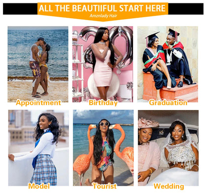 Burgundy Lace Frontal Wig - 13x6 HD Lace Front Wigs, Body Wave Remy Hair - ZOOMNSTORE