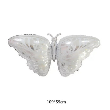 Large Butterfly Foil Balloon - Helium Birthday Party Decoration Baby Shower Photo Prop - ZOOMNSTORE