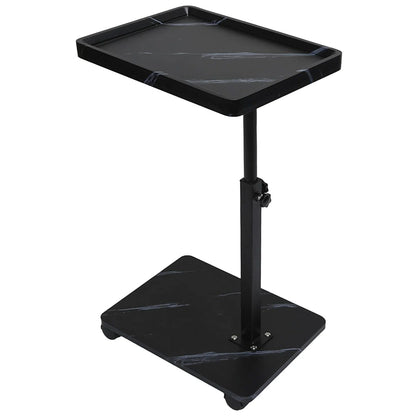 C Shaped Coffee Table – Mobile Rolling Side Table for Living Room Furniture - ZOOMNSTORE