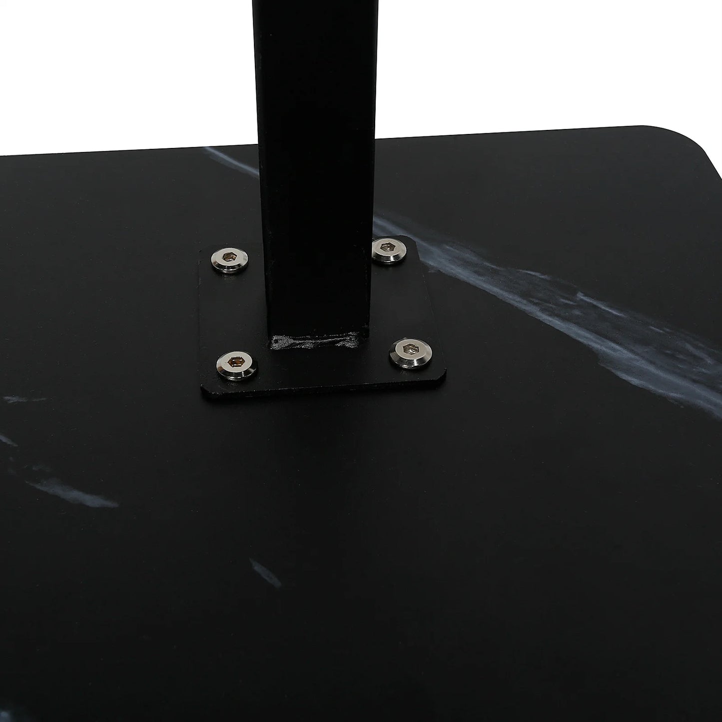 C Shaped Coffee Table – Mobile Rolling Side Table for Living Room Furniture - ZOOMNSTORE