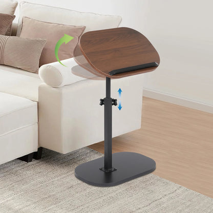 C-shaped Adjustable Side Table - 360 Rotatable  320 Tiltable Coffee Table - ZOOMNSTORE