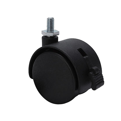 C Shaped Side Table – Mobile Coffee Table With Wheels | Adjustable Height Wooden Storage - ZOOMNSTORE