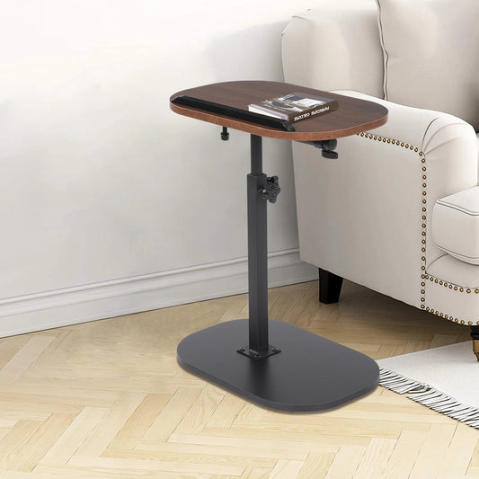 C-shaped Adjustable Side Table - 360 Rotatable  320 Tiltable Coffee Table - ZOOMNSTORE