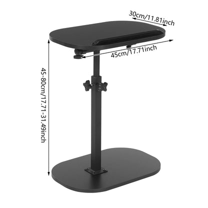 C-shaped Adjustable Side Table - 360 Rotatable  320 Tiltable Coffee Table - ZOOMNSTORE
