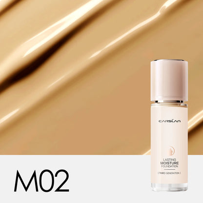 CARSLAN Full Coverage Matte Liquid Foundation - Long-lasting Moisture Concealer Oil Control Face Makeup - ZOOMNSTORE