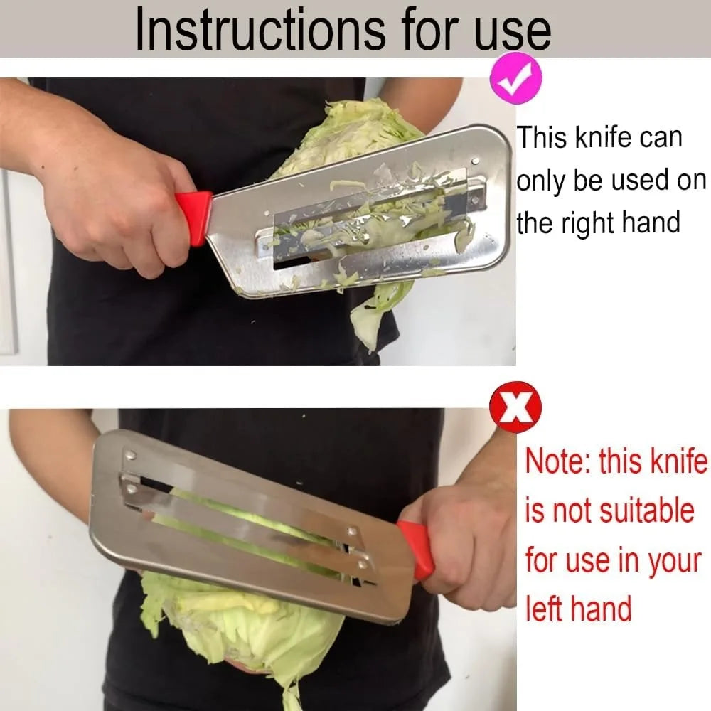Multifunctional Stainless Steel Cabbage Cutter - Vegetable Cutting Knife - ZOOMNSTORE