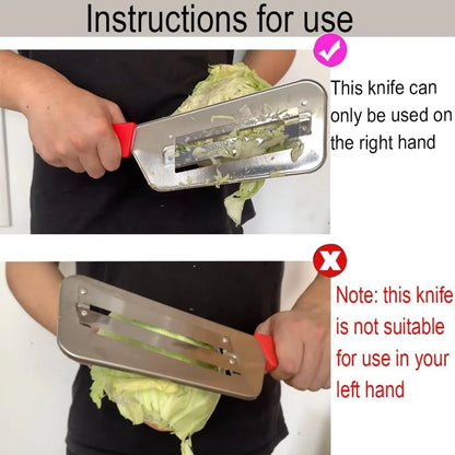 Multifunctional Stainless Steel Cabbage Cutter - Vegetable Cutting Knife - ZOOMNSTORE