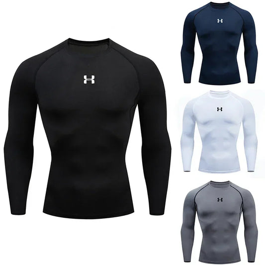 Long Sleeve Basketball Shirt - Quick-Dry Fitness Top for Training and Running - ZOOMNSTORE