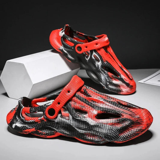 Camouflage Platform Slippers - Lightweight Outdoor Summer Clogs for Men Women - ZOOMNSTORE