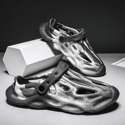 Camouflage Platform Slippers - Lightweight Outdoor Summer Clogs for Men Women - ZOOMNSTORE