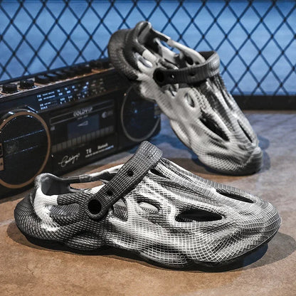 Camouflage Platform Slippers - Lightweight Outdoor Summer Clogs for Men Women - ZOOMNSTORE