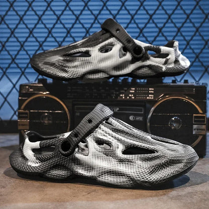 Camouflage Platform Slippers - Lightweight Outdoor Summer Clogs for Men Women - ZOOMNSTORE